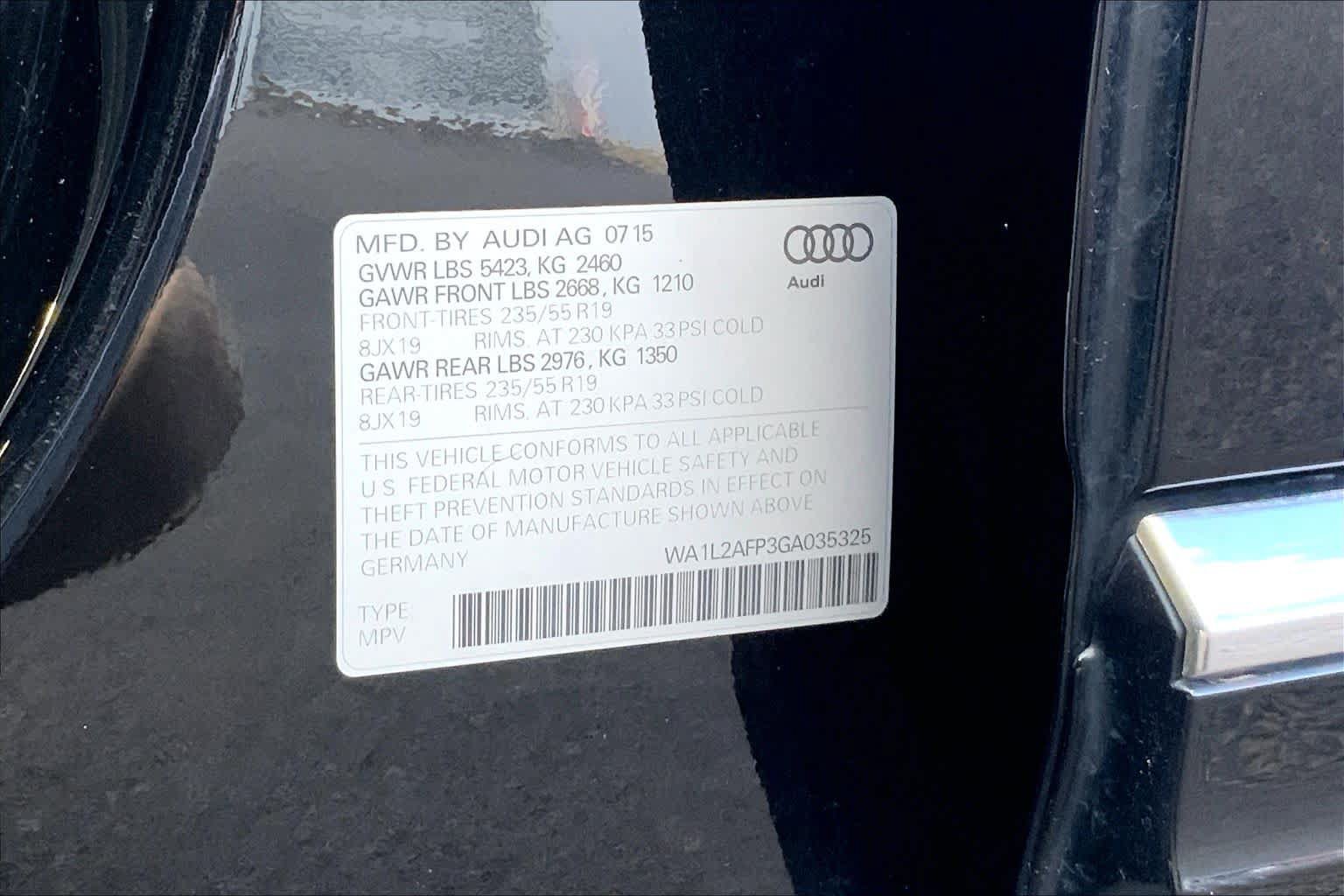 Used 2016 Audi Q5 2.0T Premium Plus w/ Technology Package AWD/4WD image 37