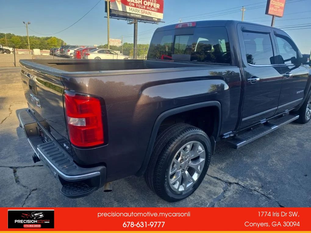 Used 2015 GMC Sierra 1500 SLT w/ SLT Crew Cab Value Package RWD image 7