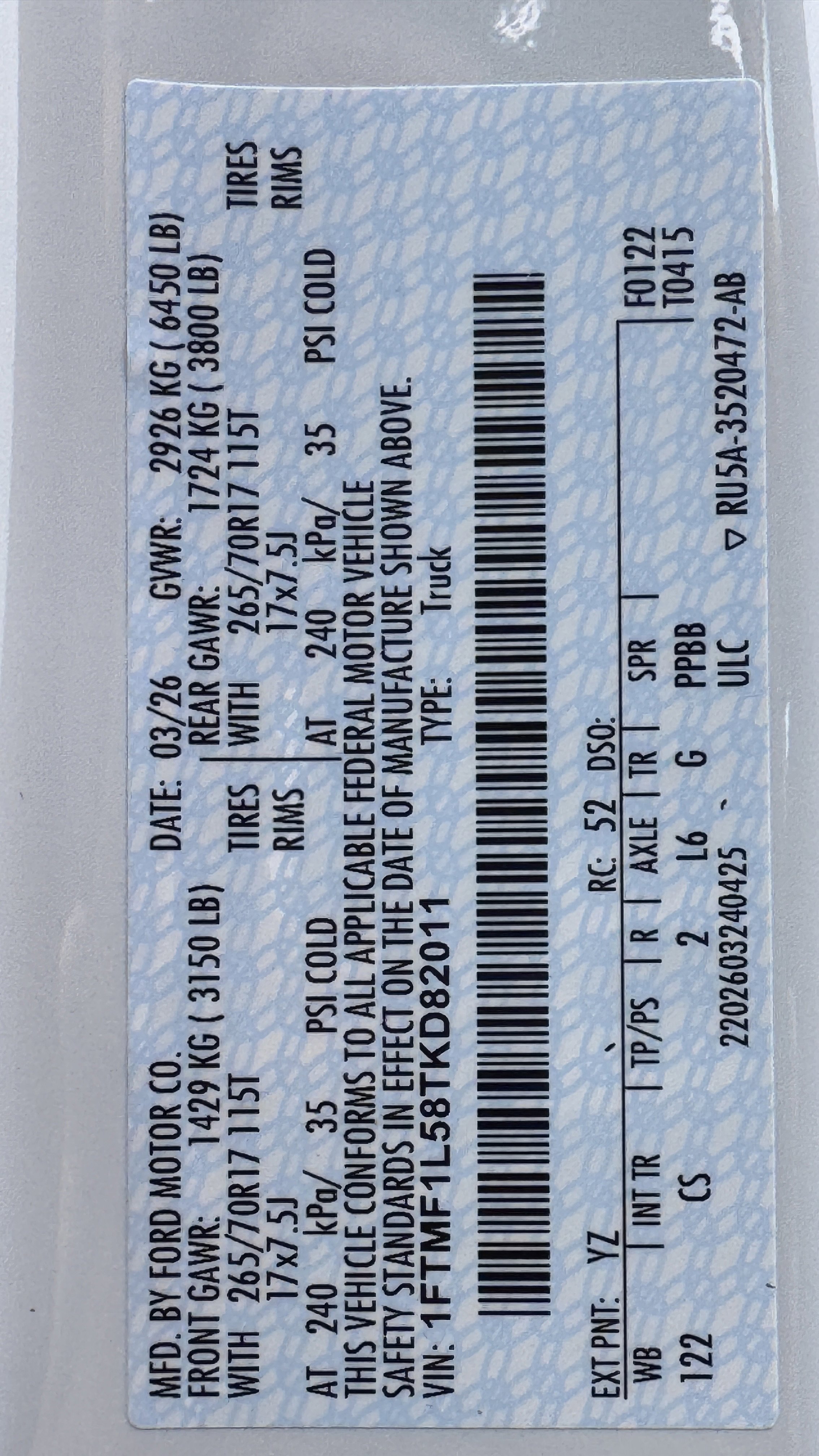 New 2026 Ford F150 XL image 7