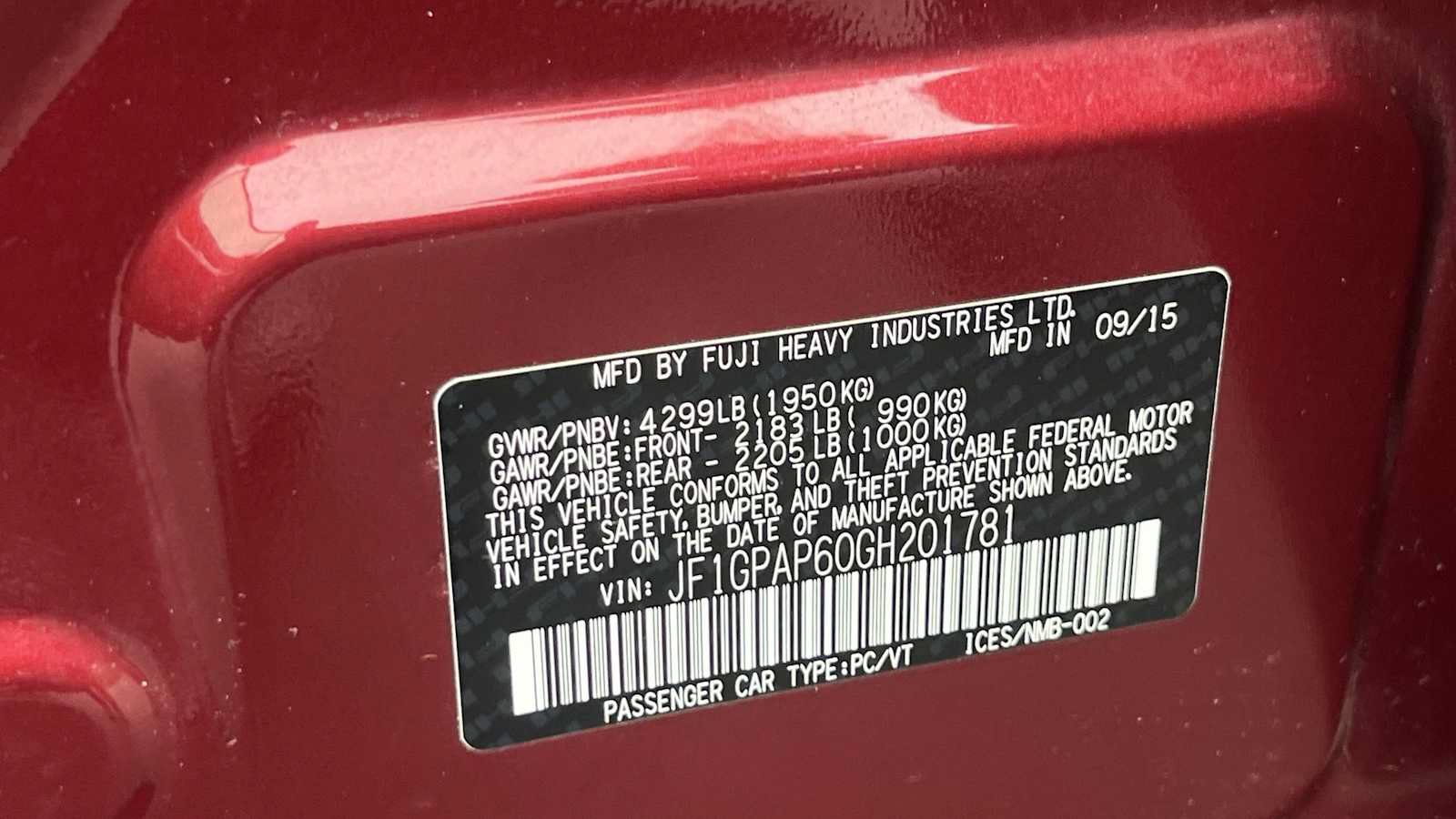Used 2016 Subaru Impreza 2.0i Sport Premium w/ Popular Package #1 AWD/4WD image 48