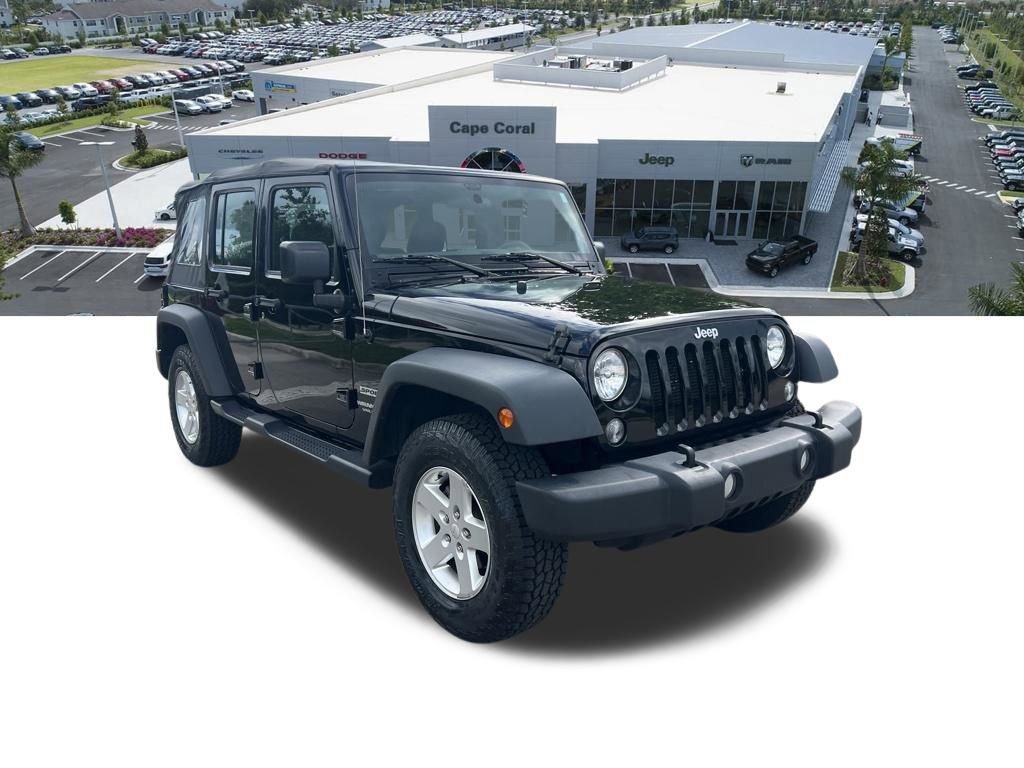 Certified 2016 Jeep Wrangler Unlimited Sport w/ Connectivity Group AWD/4WD image 13