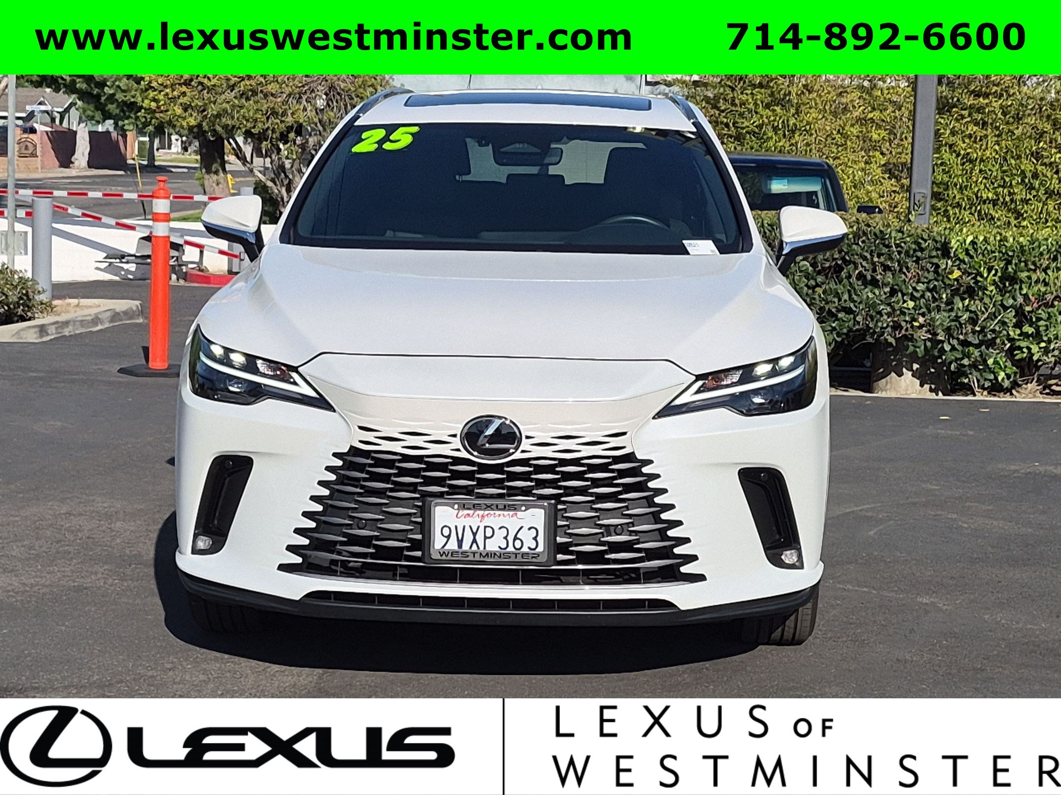 Certified 2025 Lexus RX 350 FWD w/ Technology Package image 3