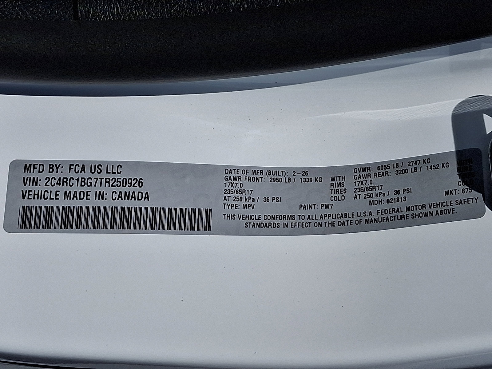 New 2026 Chrysler Pacifica Select FWD image 16