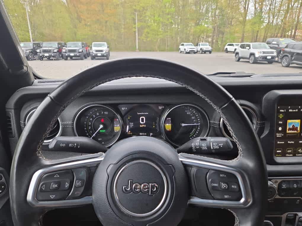 Used 2023 Jeep Wrangler Unlimited Rubicon 4xe w/ Steel Bumper Group AWD/4WD image 13