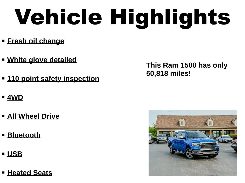 Used 2020 RAM 1500 Laramie AWD/4WD image 36