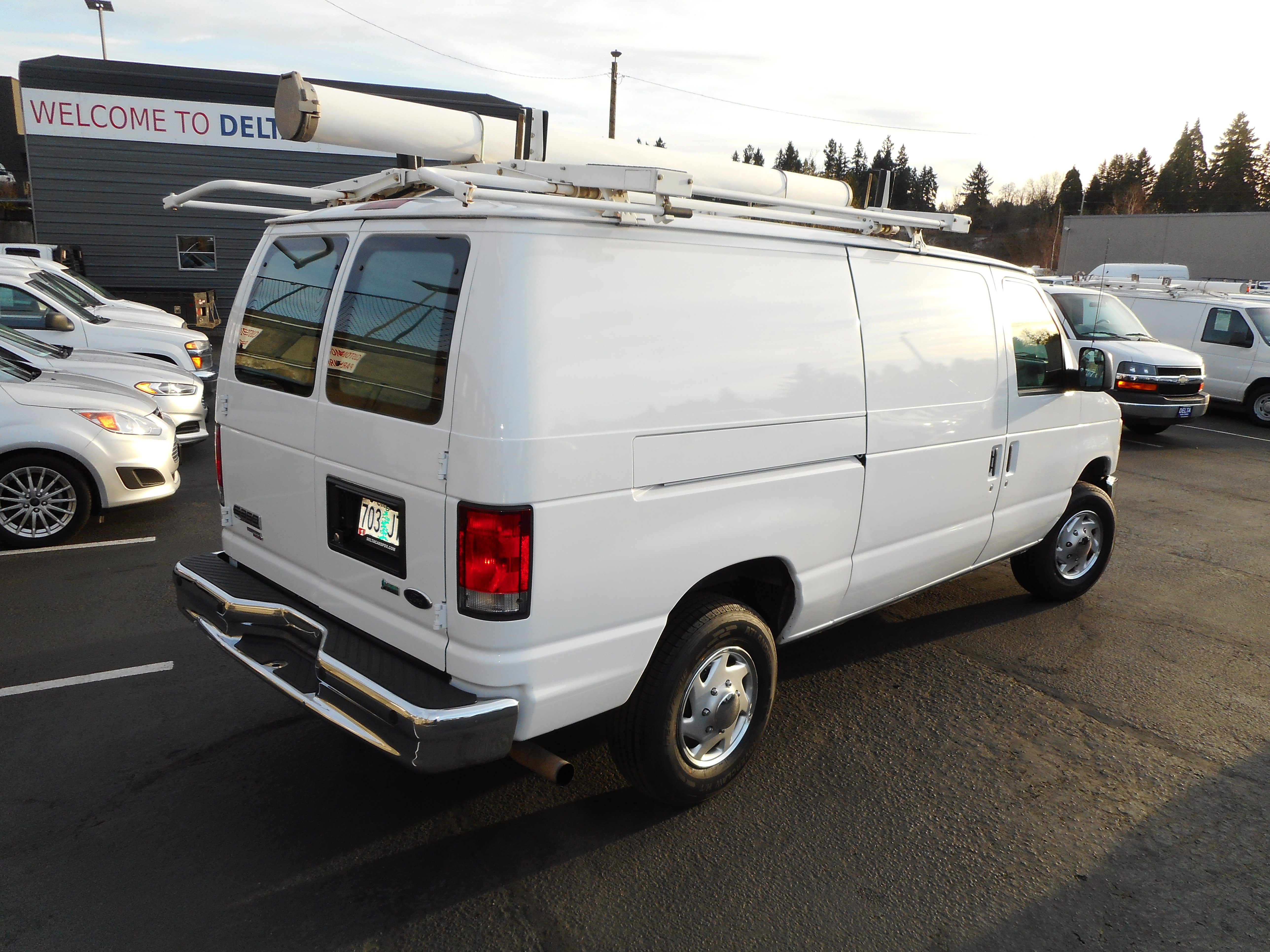 Used 2013 Ford E-350 and Econoline 350 Super Duty w/ Commercial Cargo Van Pkg image 10