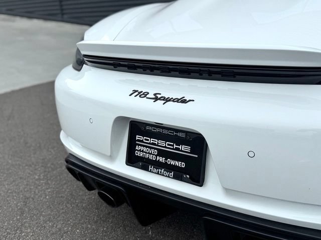 Certified 2021 Porsche 718 Boxster Spyder w/ Light Design Package RWD image 38