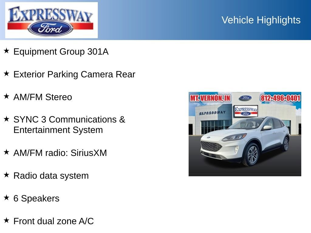 Used 2022 Ford Escape SEL image 2