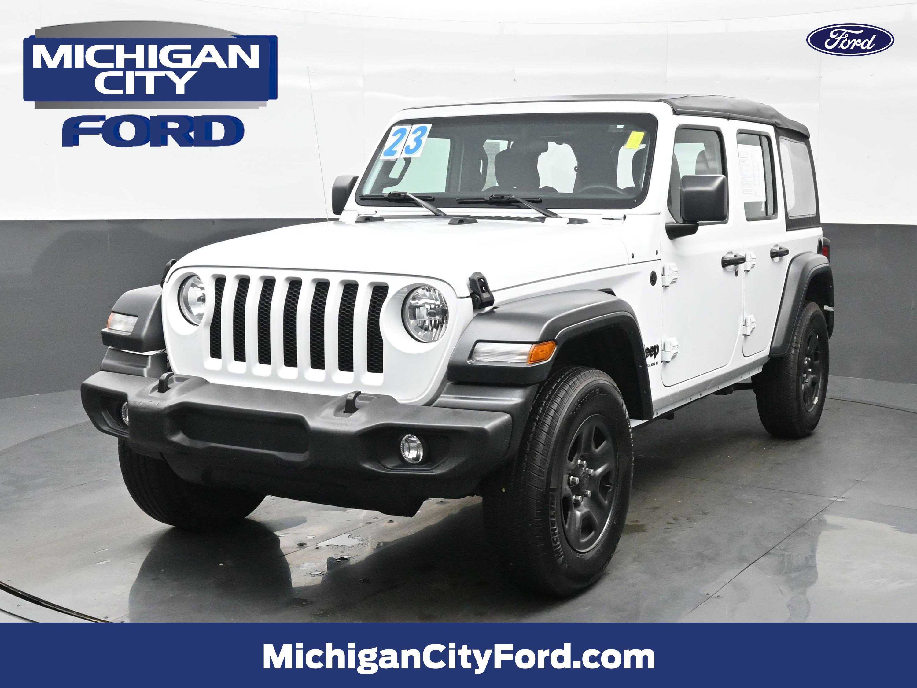 Used 2023 Jeep Wrangler Sport image 1
