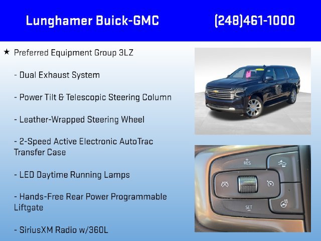 Used 2022 Chevrolet Suburban High Country AWD/4WD image 24
