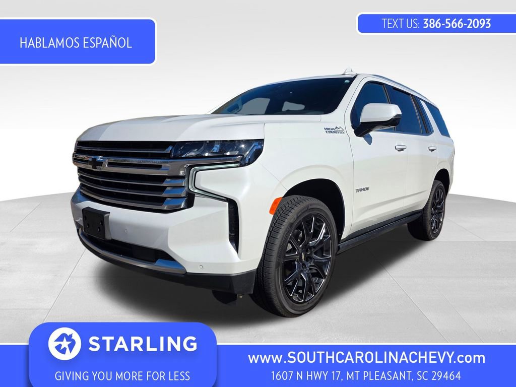 Used 2021 Chevrolet Tahoe High Country w/ Premium Package