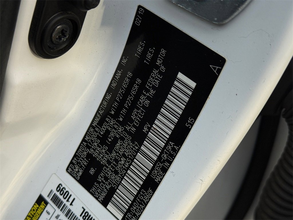 Used 2019 Toyota Sequoia SR5 image 22