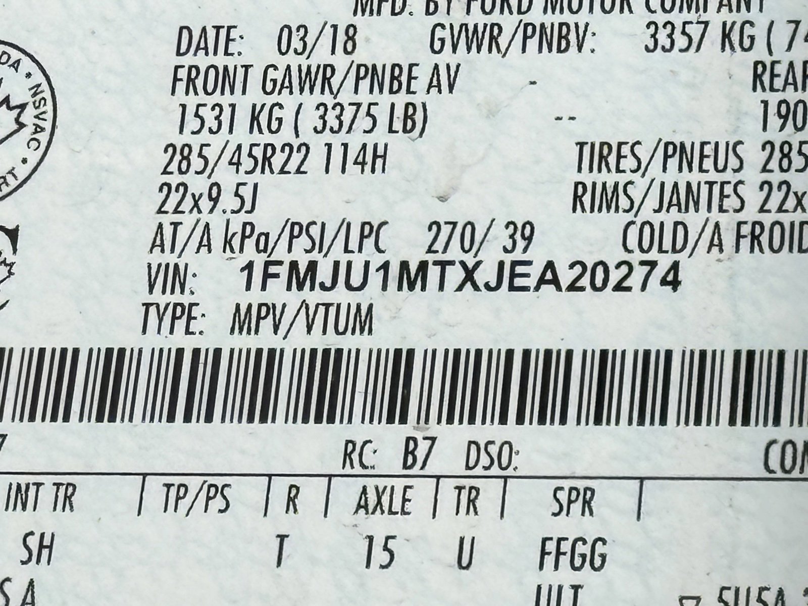 Used 2018 Ford Expedition Platinum image 48