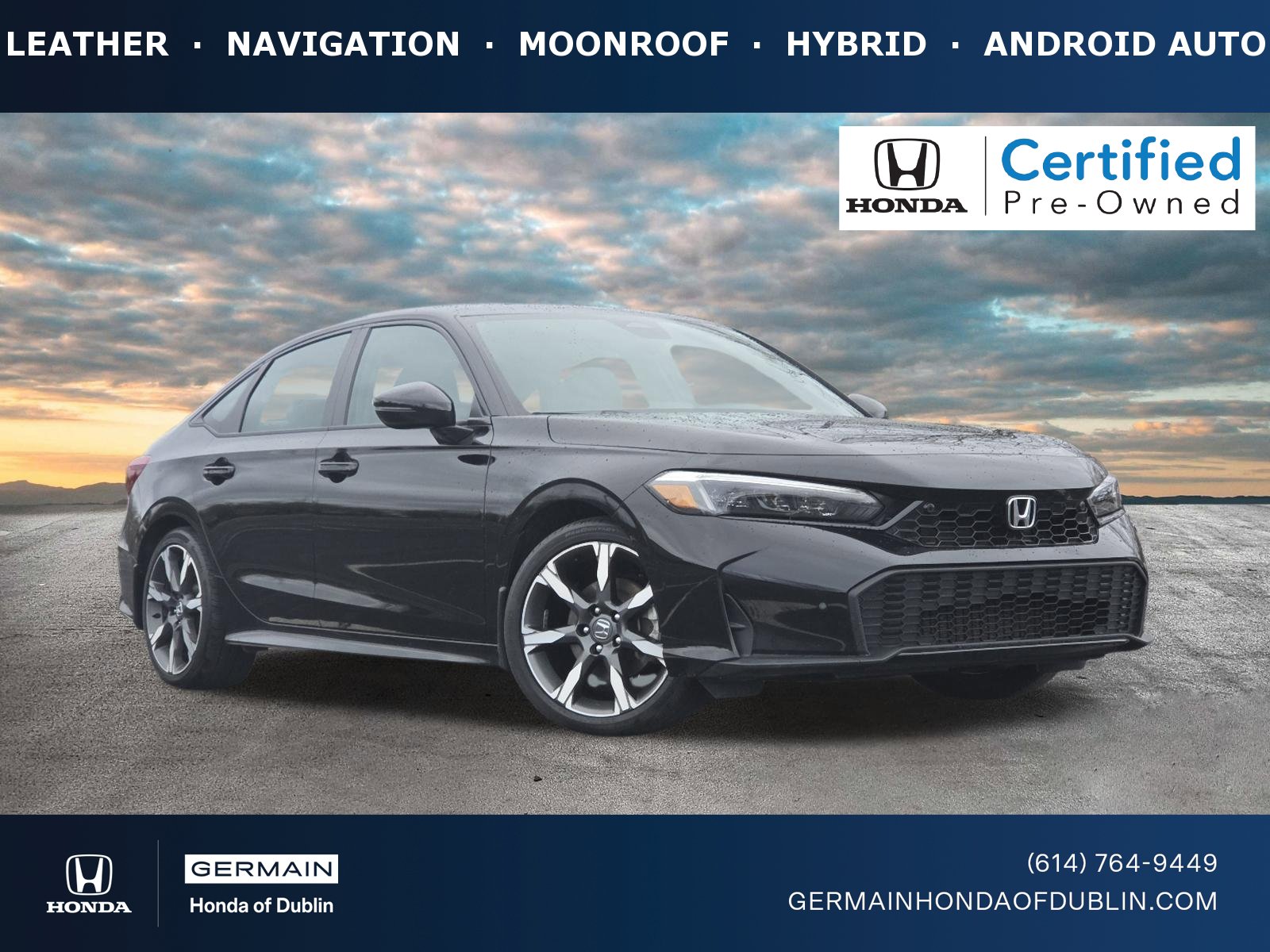 Certified 2025 Honda Civic Sport Touring
