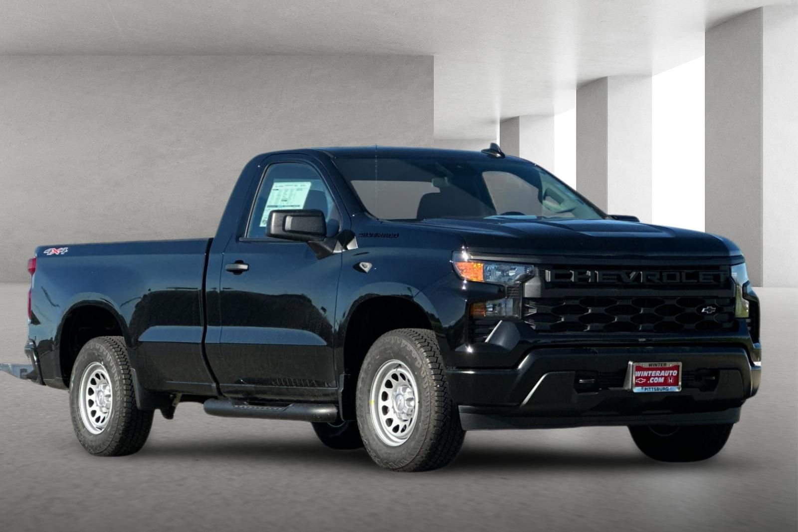 New 2026 Chevrolet Silverado 1500 W/T w/ LPO, Dark Essentials Package AWD/4WD image 2