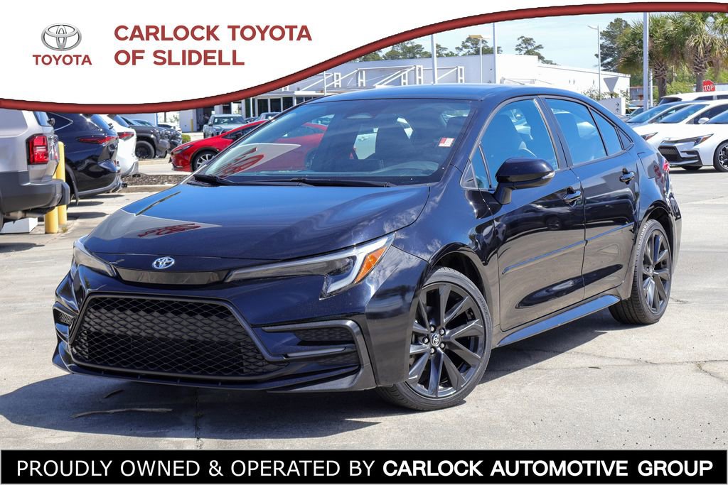 Used 2023 Toyota Corolla SE w/ Carpet Mat Package (TMS) FWD image 1