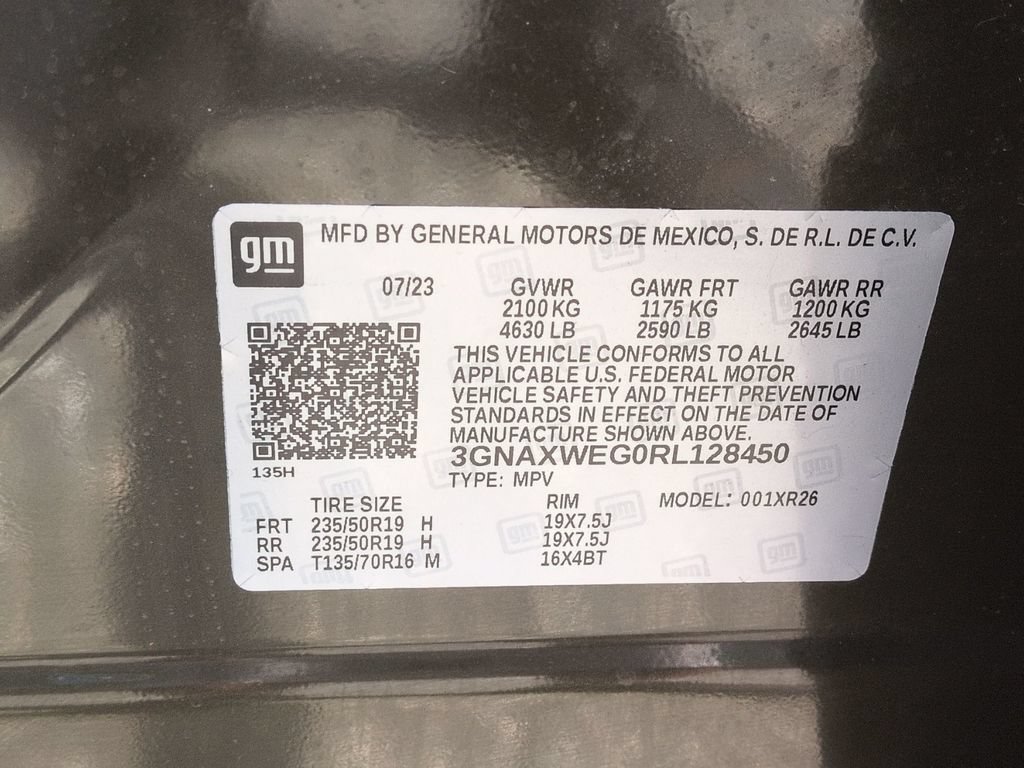 Certified 2024 Chevrolet Equinox RS AWD/4WD image 31