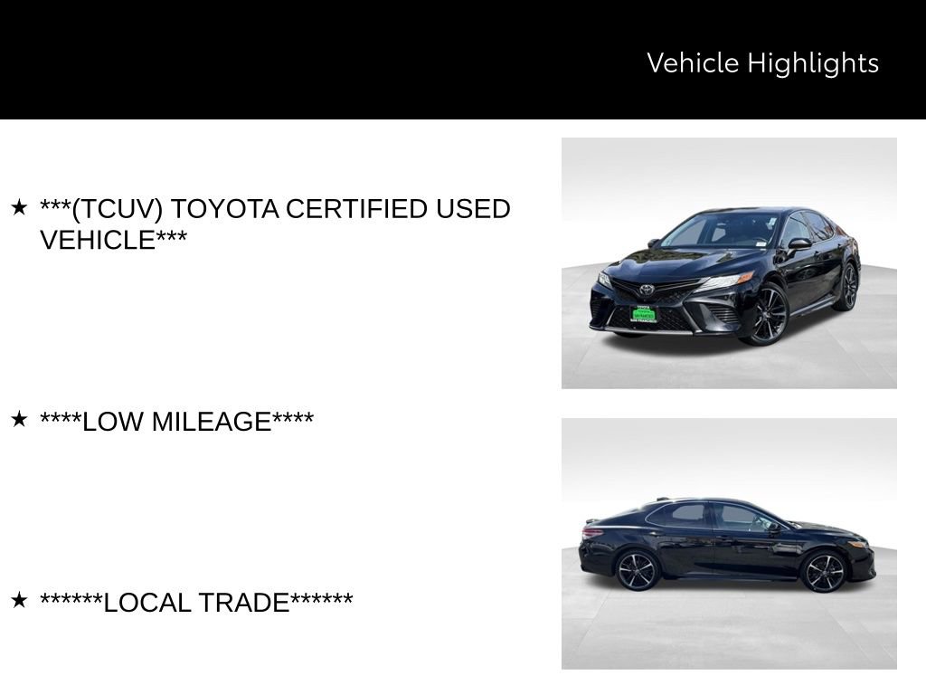 Certified 2019 Toyota Camry XSE w/ Driver Assist Package image 43