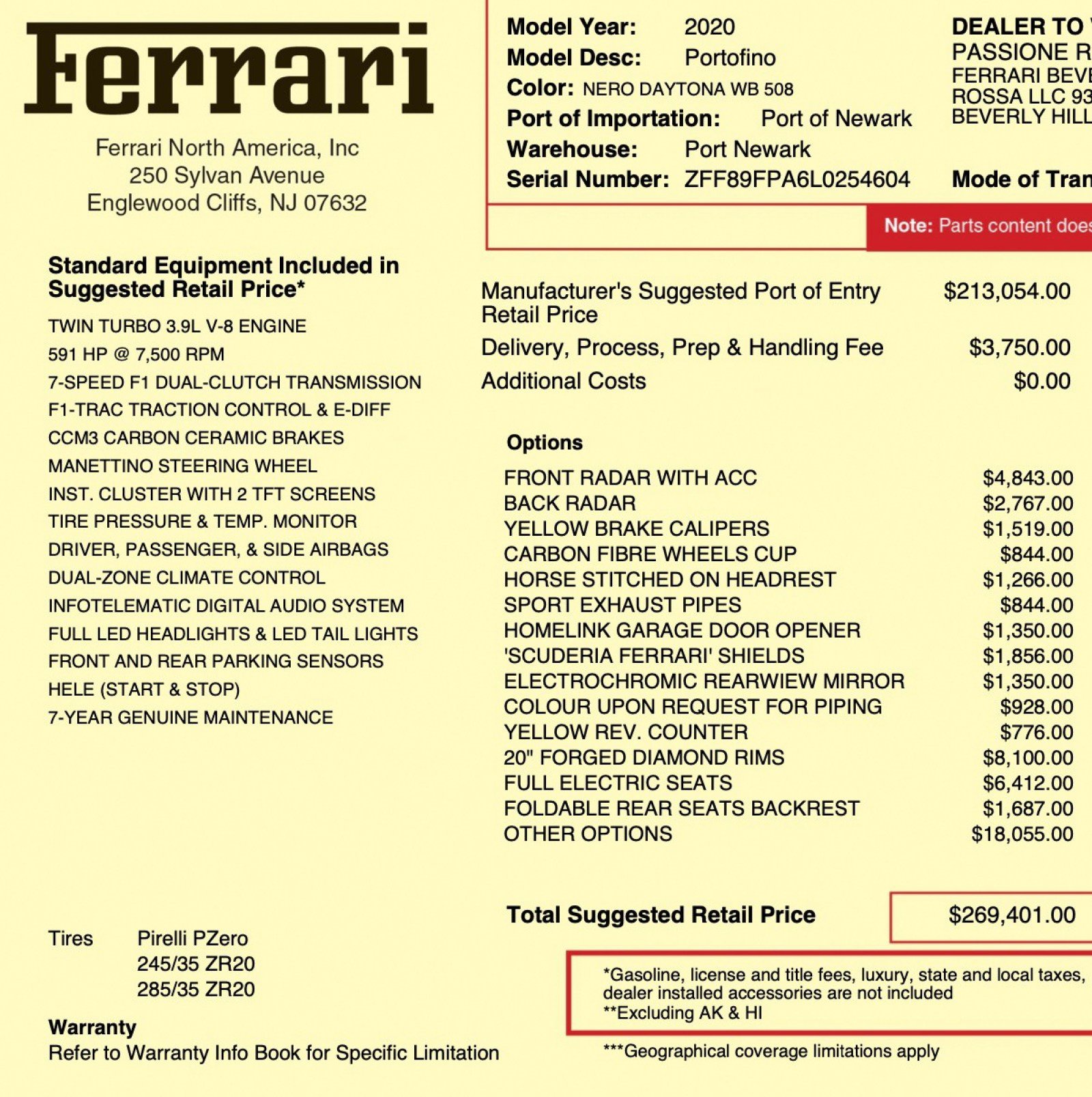 Used 2020 Ferrari Portofino image 66