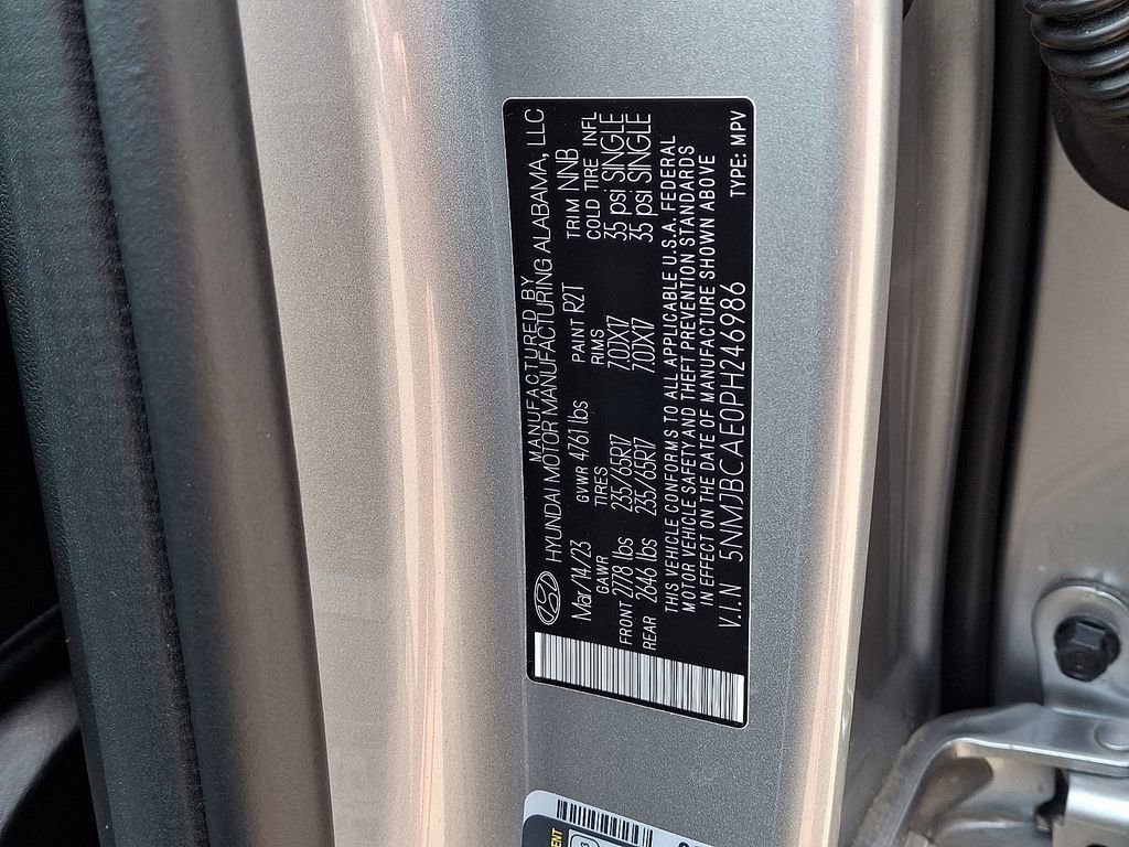 Used 2023 Hyundai Tucson SEL AWD/4WD image 26