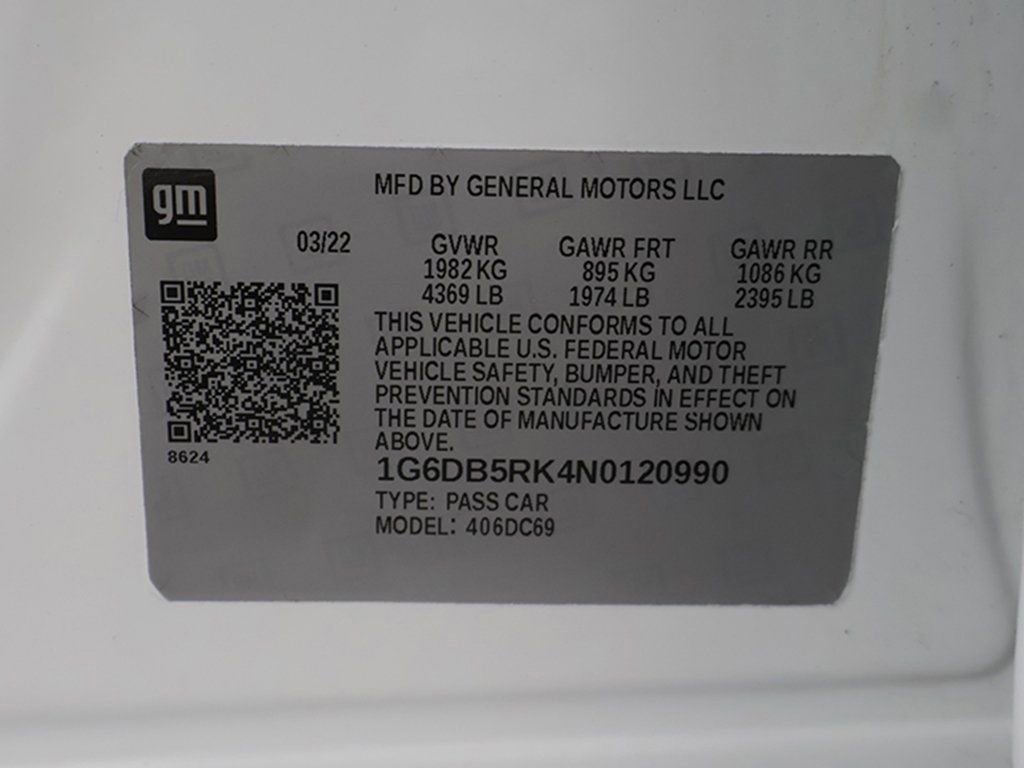 Used 2022 Cadillac CT4 Premium Luxury w/ Climate Package image 50