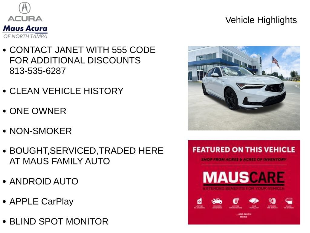 Used 2026 Acura Integra A-Spec FWD image 8