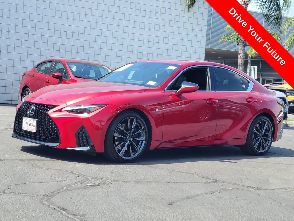 Used 2022 Lexus IS 350 F Sport w/ Navigation Package RWD image 2