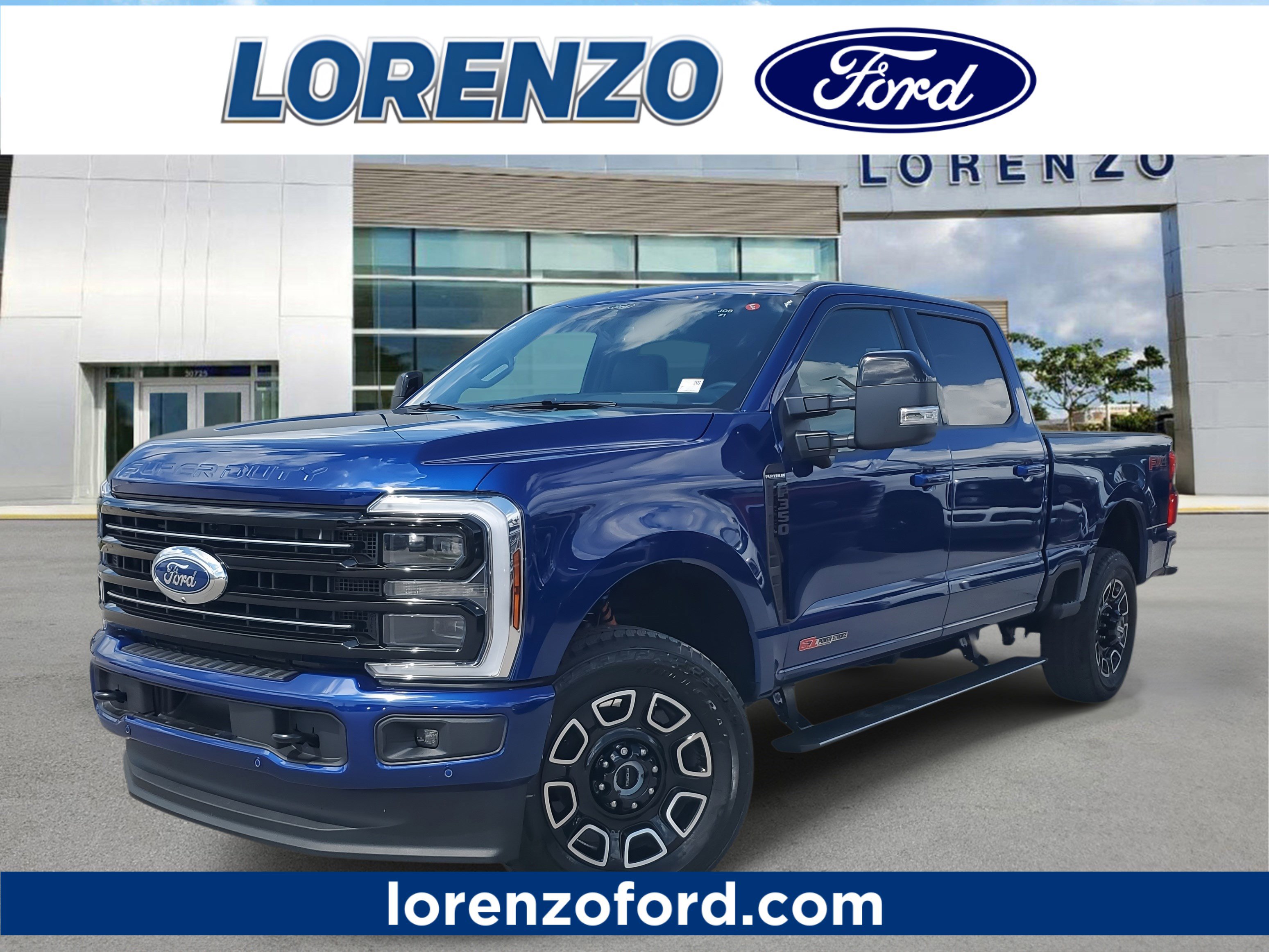 New 2026 Ford F350 Platinum w/ FX4 Off-Road Package