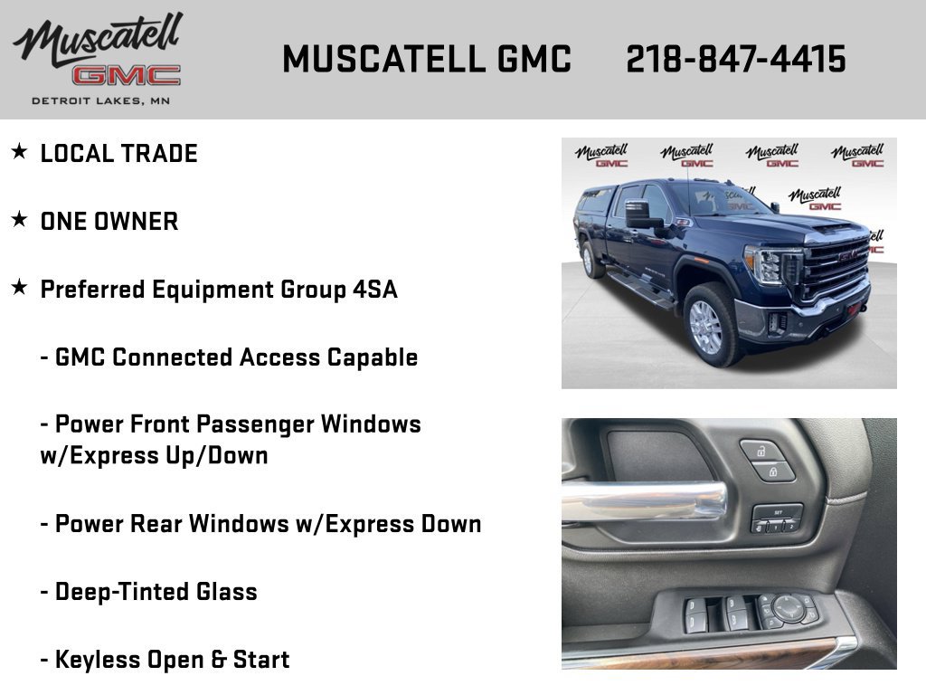 Used 2022 GMC Sierra 3500 SLT w/ SLT Premium Package AWD/4WD image 6