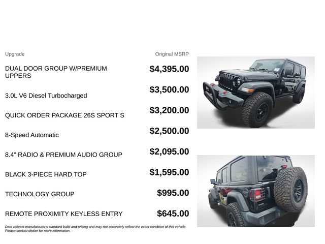 Used 2021 Jeep Wrangler Unlimited Sport AWD/4WD image 3