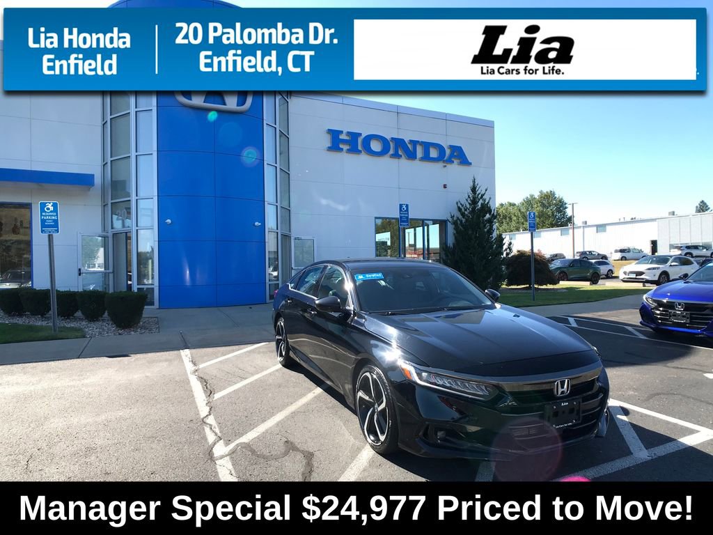 Certified 2022 Honda Accord Sport
