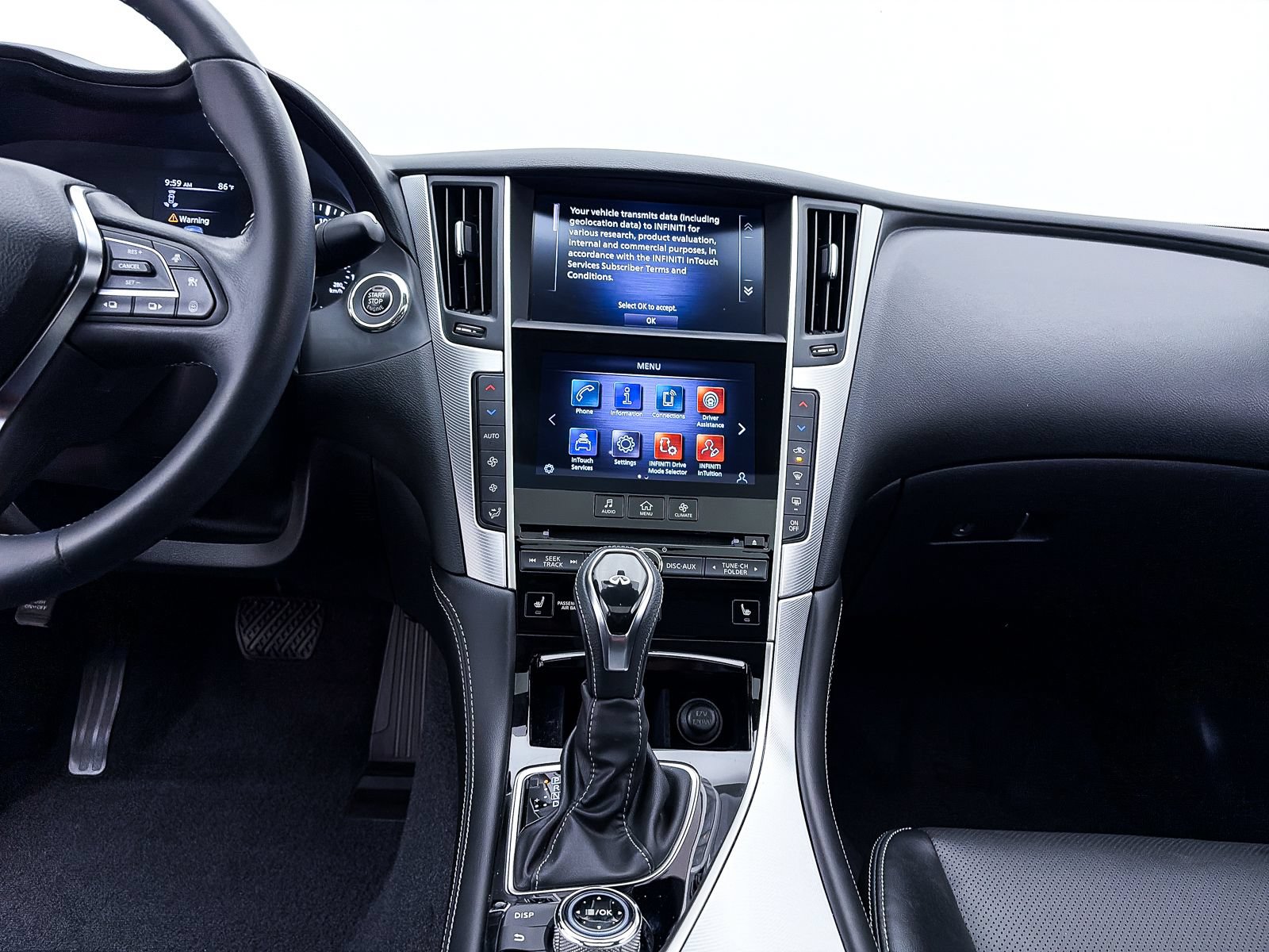 Used 2023 INFINITI Q50 Luxe w/ Cargo Package RWD image 9