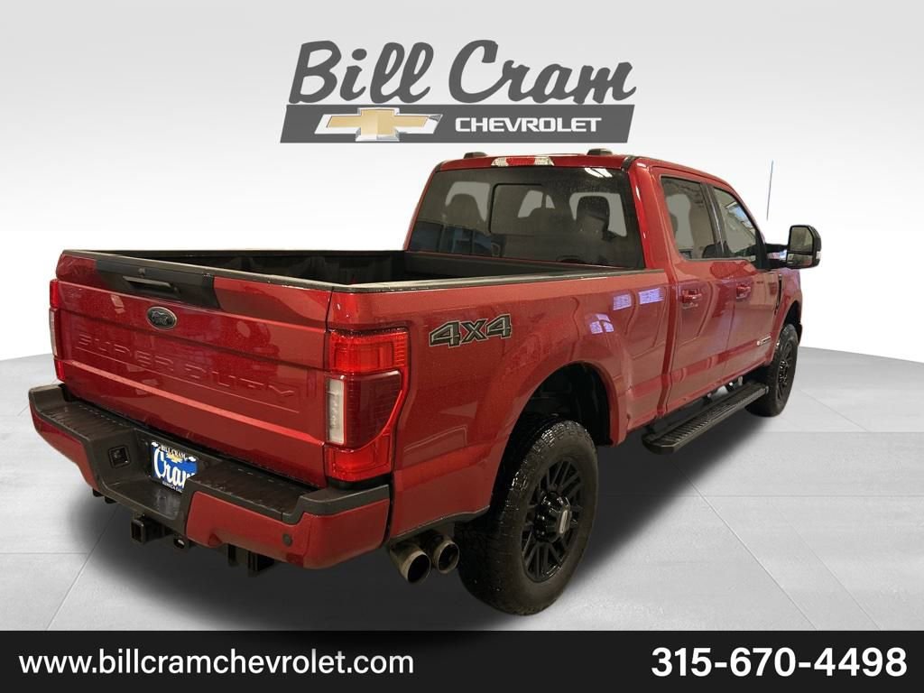Used 2022 Ford F250 Lariat w/ Black Appearance Package image 46