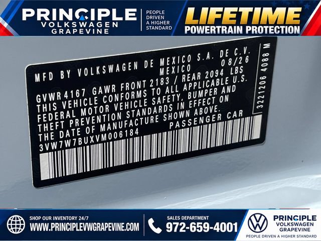 New 2027 Volkswagen Jetta SE FWD image 27
