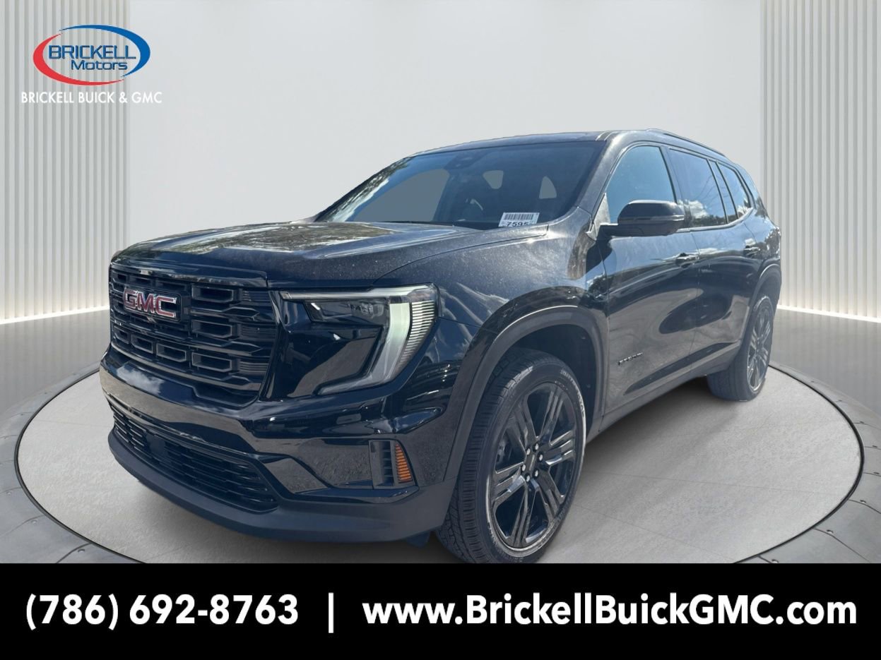 New 2025 GMC Acadia Elevation w/ Black Edition image 1