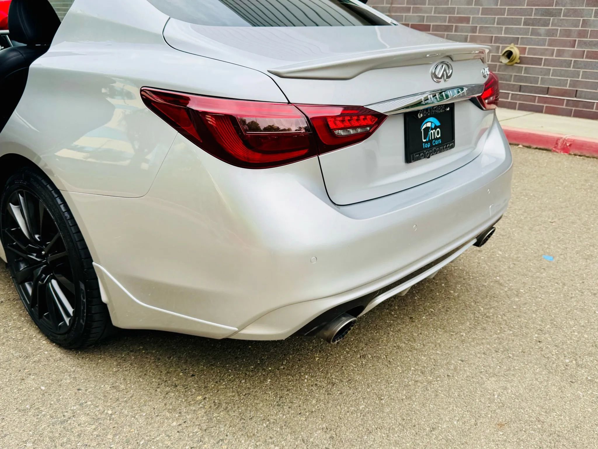 Used 2019 INFINITI Q50 Red Sport 400 RWD image 17