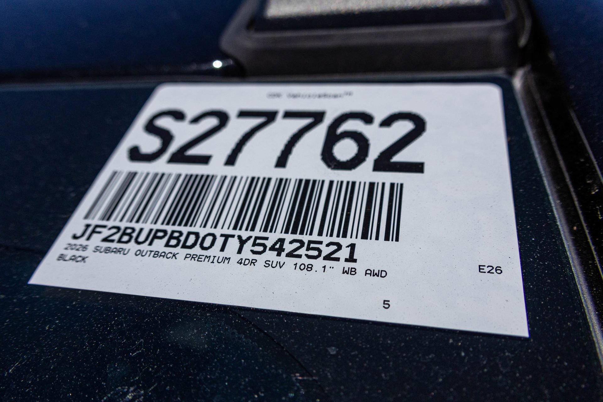 New 2026 Subaru Outback Premium AWD/4WD image 48
