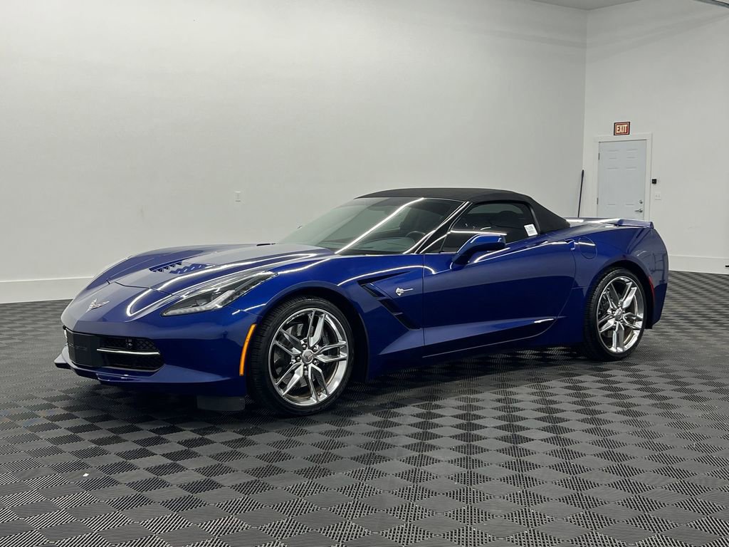 Used 2017 Chevrolet Corvette Stingray Convertible image 1