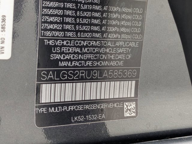 Used 2020 Land Rover Range Rover HSE image 26