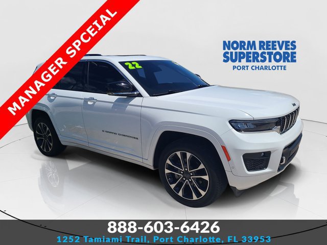 Used 2022 Jeep Grand Cherokee Overland w/ Luxury Tech Group IV