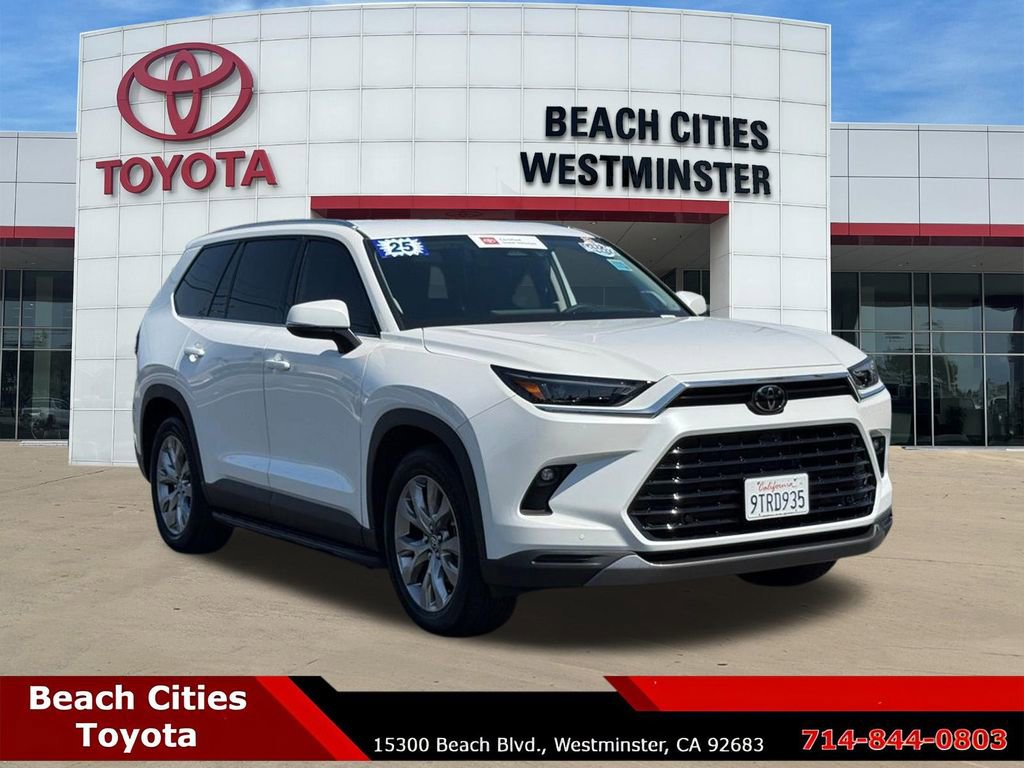 Certified 2025 Toyota Grand Highlander AWD Hybrid image 1