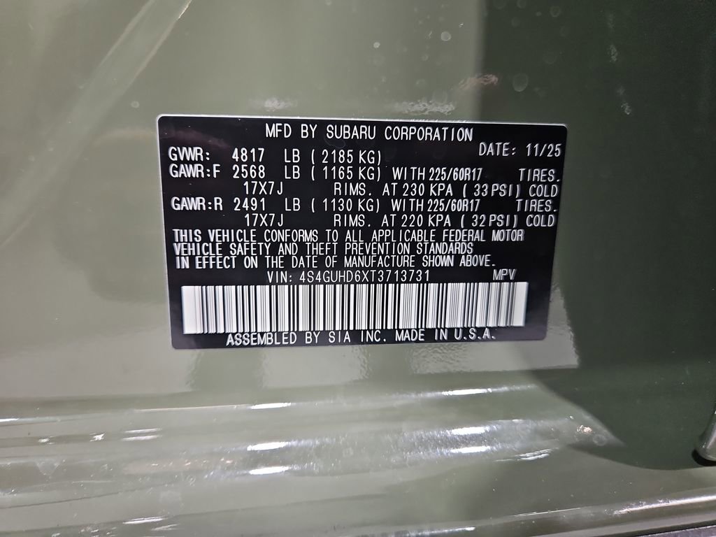 New 2026 Subaru Crosstrek 2.0i Premium image 27