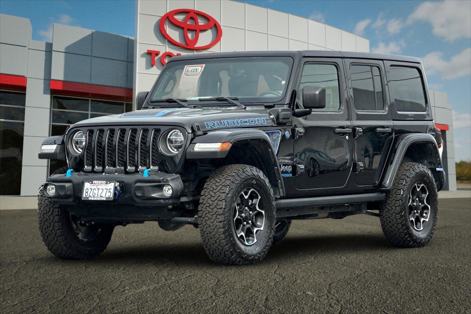 Used 2021 Jeep Wrangler Unlimited Rubicon 4xe w/ Steel Bumper Group image 7