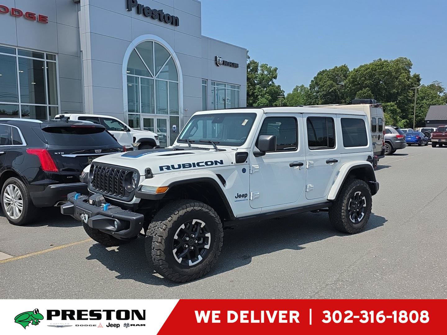Used 2024 Jeep Wrangler Unlimited Rubicon 4xe AWD/4WD image 1