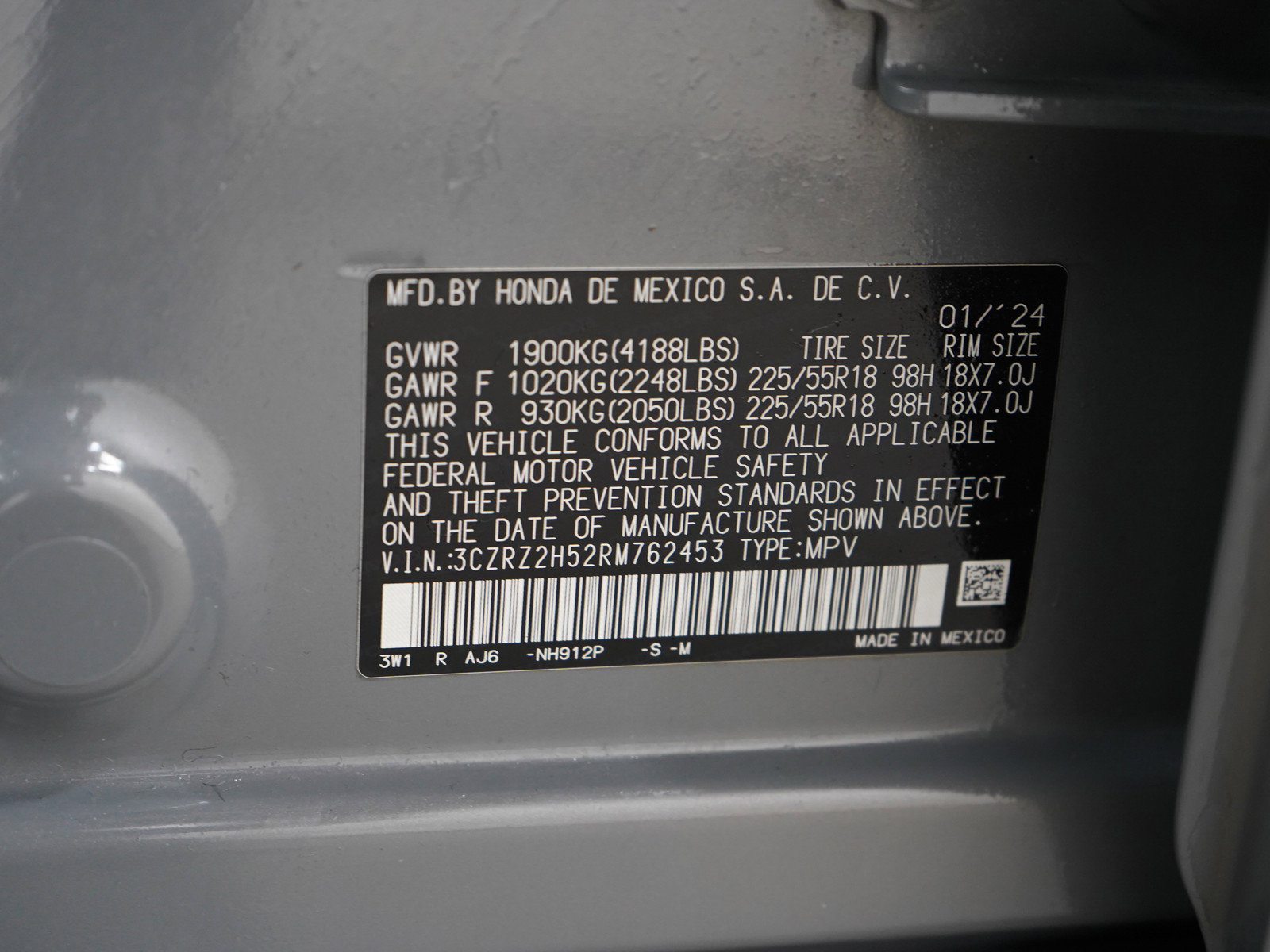 Used 2024 Honda HR-V Sport image 28