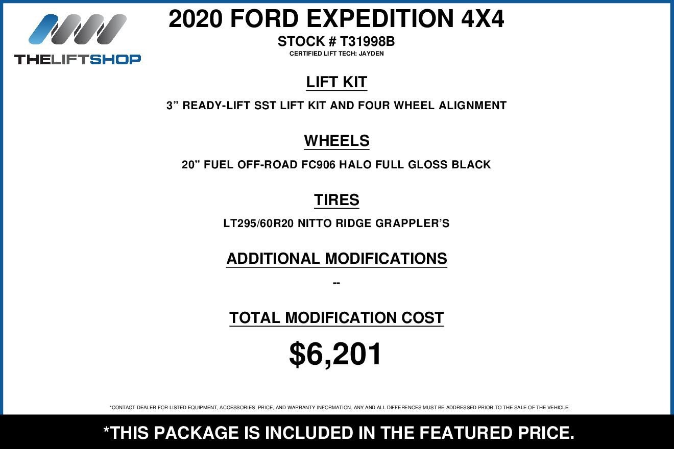 Used 2020 Ford Expedition XLT w/ FX4 Off-Road Package AWD/4WD image 2