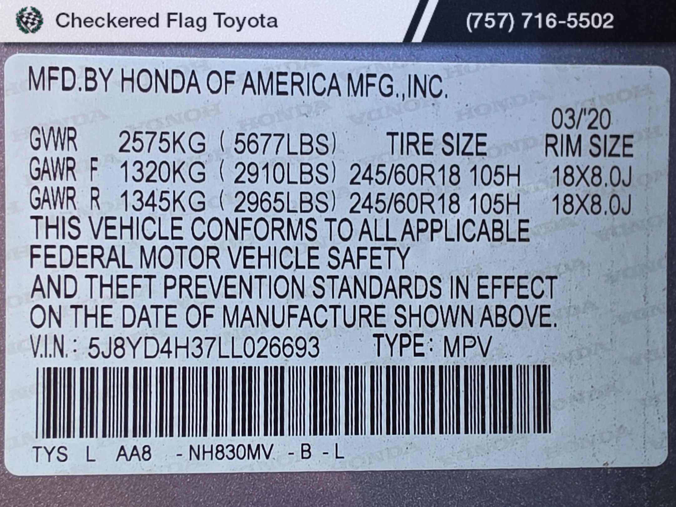 Used 2020 Acura MDX SH-AWD image 22