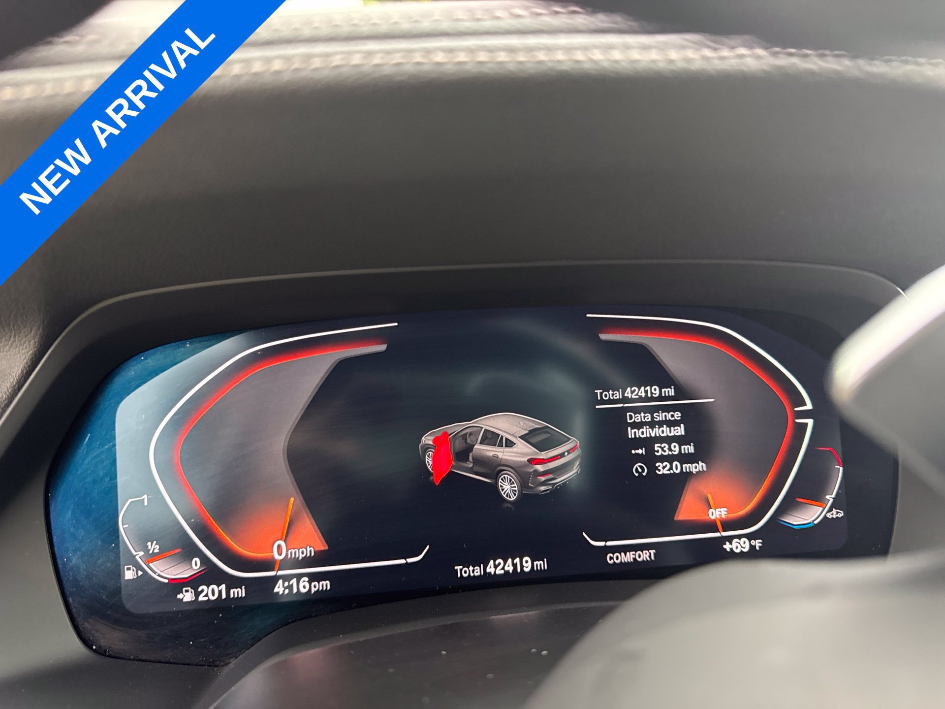 Used 2023 BMW X6 xDrive40i w/ M Sport Package AWD/4WD image 7