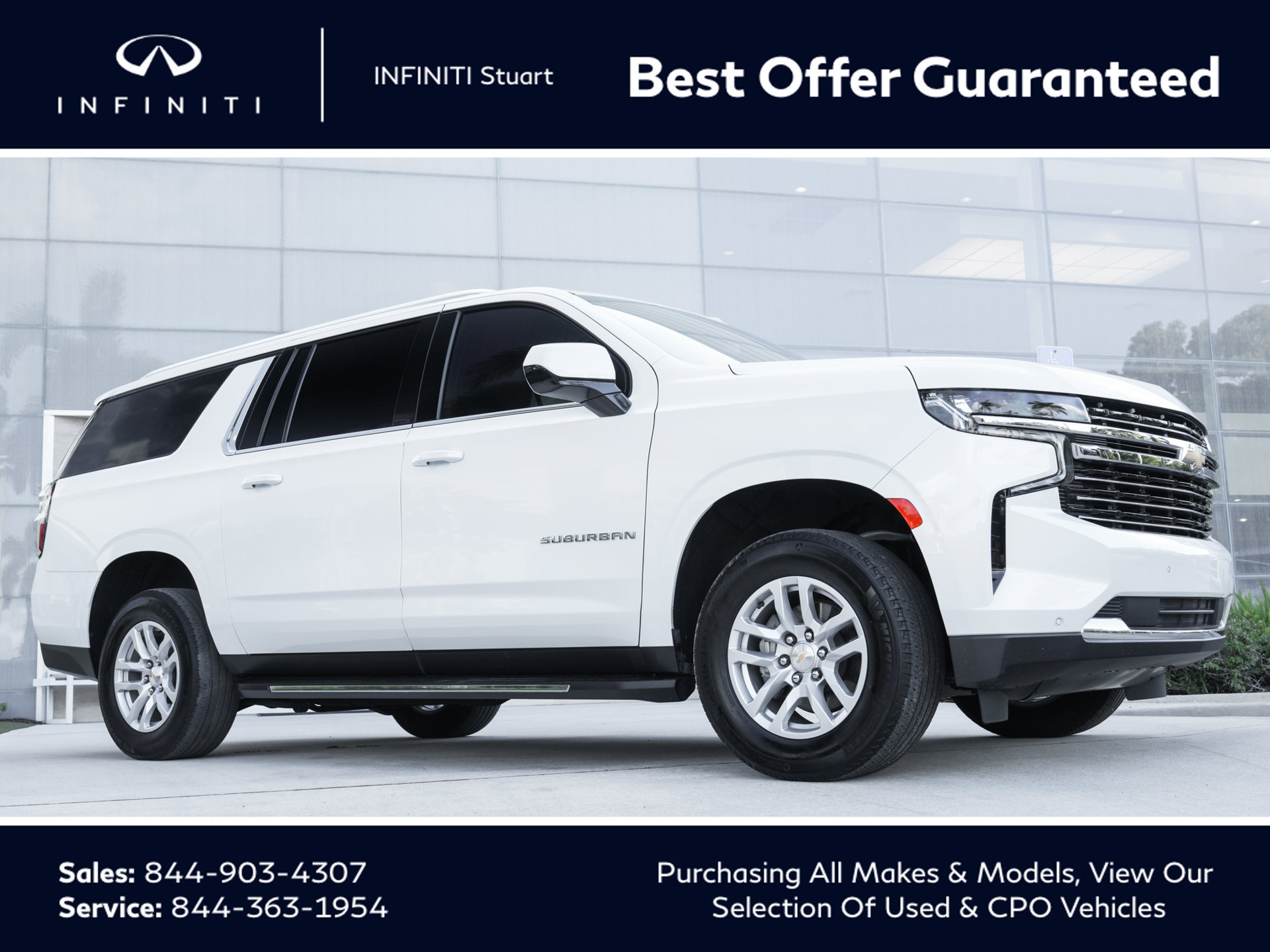 Used 2024 Chevrolet Suburban LT RWD 360° Tour