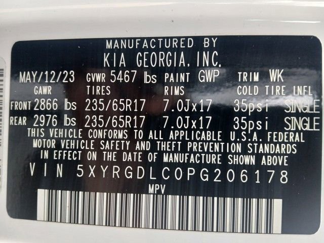 Certified 2023 Kia Sorento LX image 16